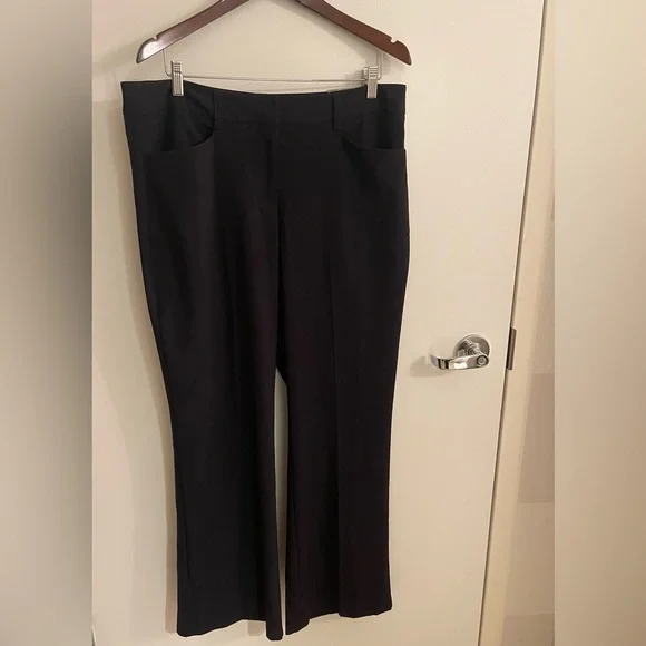 NWT Lane Bryant Classic Houston Trouser Pant. Navy blue. Size 16. - Picture 5 of 6